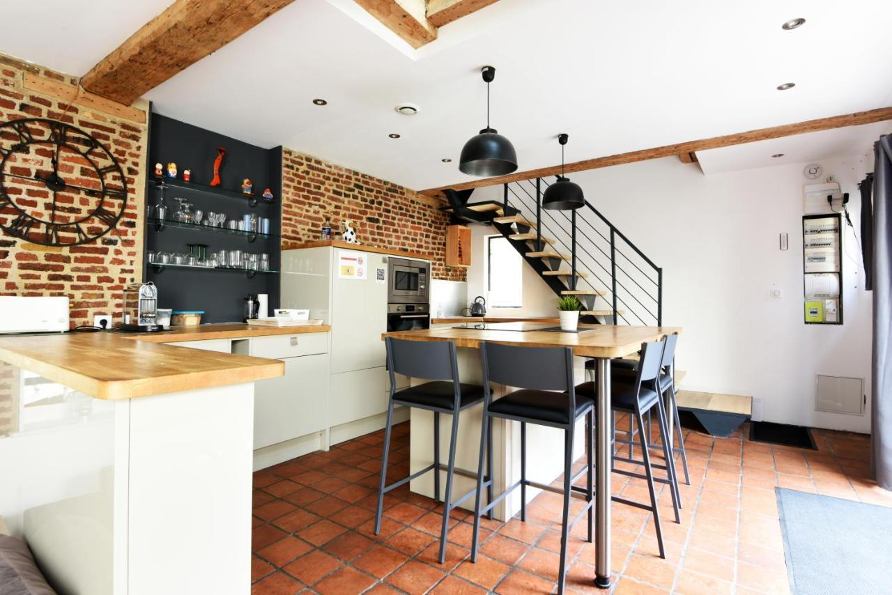 Maison Vieux Lille 3 Chambres Parking Prive 24H24H Acces Экстерьер фото
