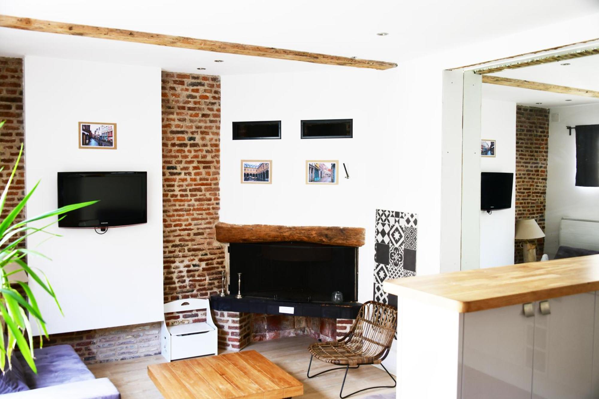 Maison Vieux Lille 3 Chambres Parking Prive 24H24H Acces Номер фото